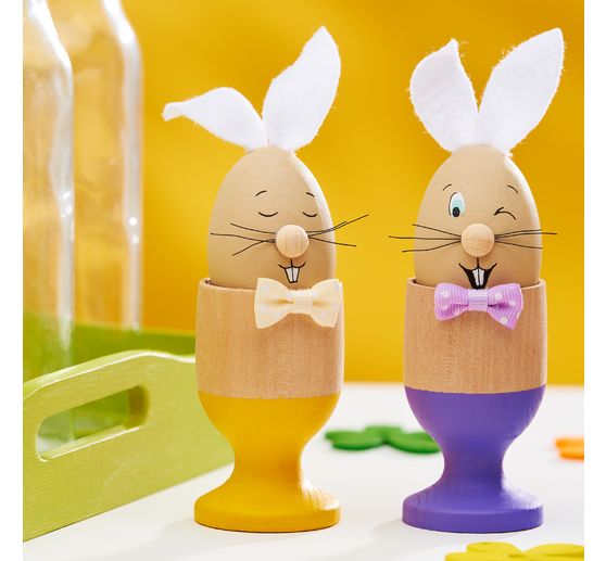 VBS Wooden egg, 6 cm