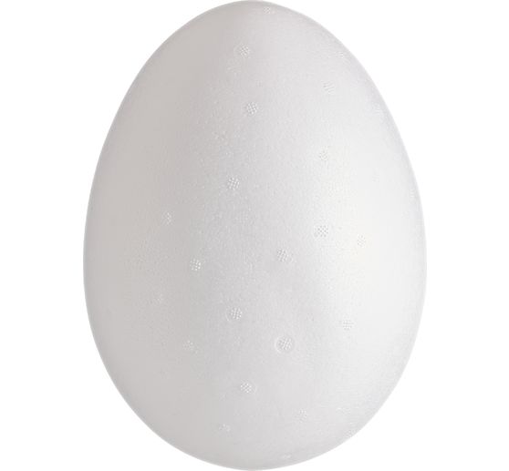 Œuf en polystyrène, 2 parties, 21 cm