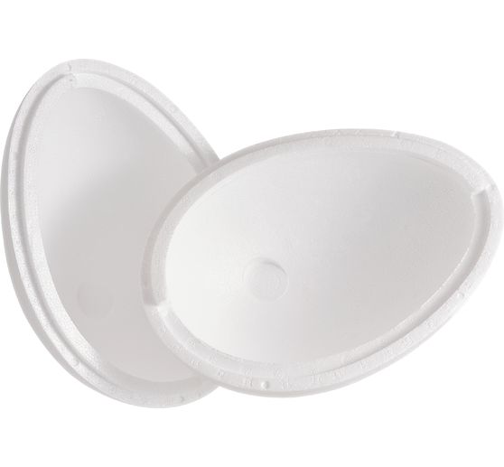 Œuf en polystyrène, 2 parties, 21 cm