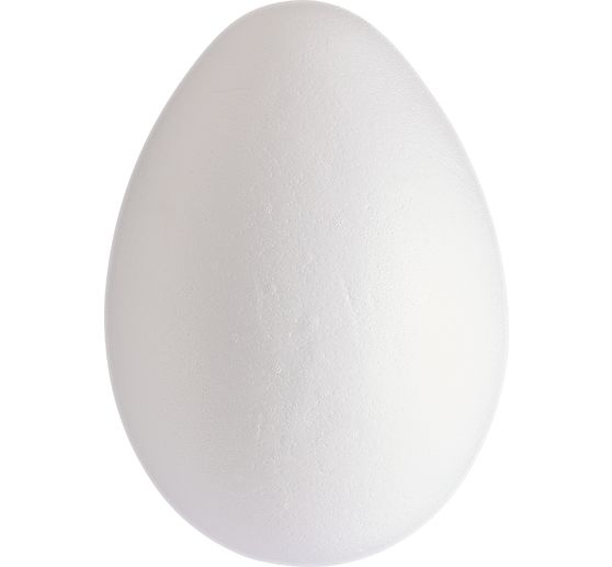Styrofoam egg, 2 parts, 30 cm
