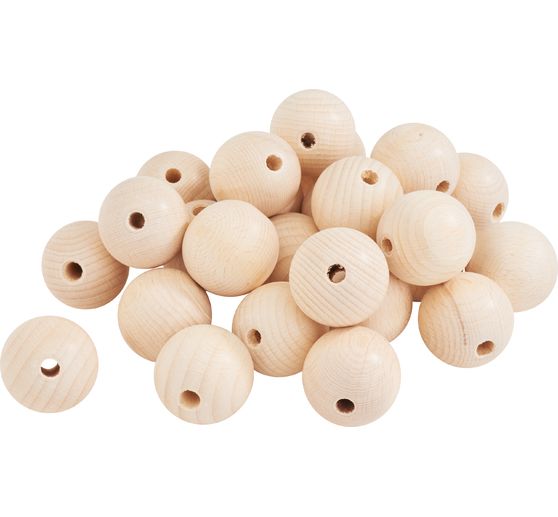 Perles en bois VBS