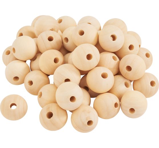 Perles en bois VBS