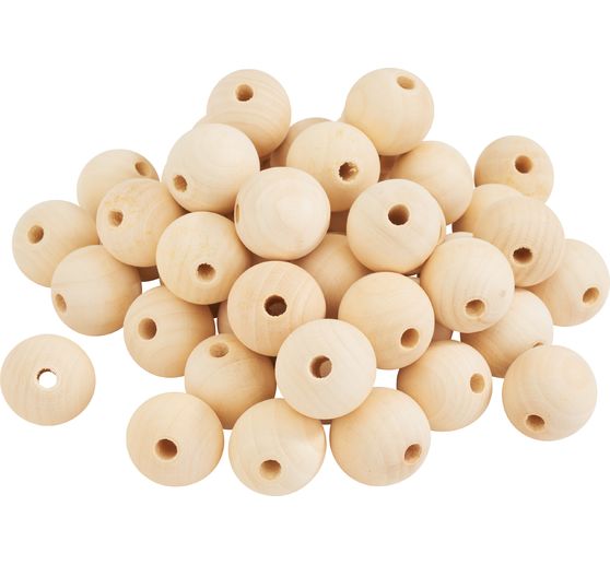 Perles en bois VBS