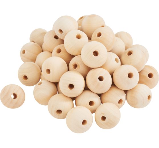 Perles en bois VBS