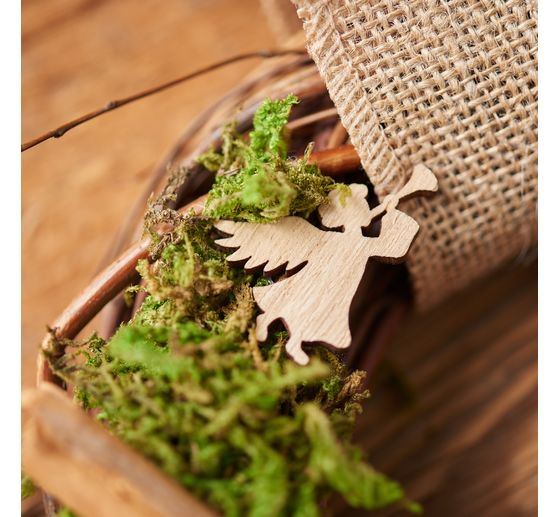 Pièces à disperser VBS « Motifs de Noël » dans un coffret en bois
