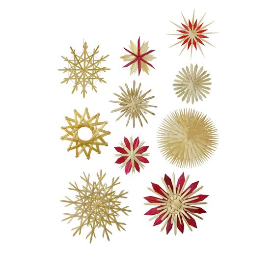 Set créatif « Etoiles en paille »