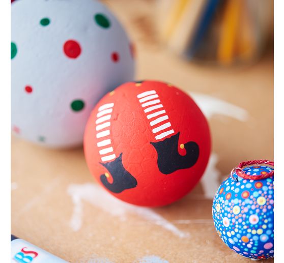 Set de boules en polystyrène VBS