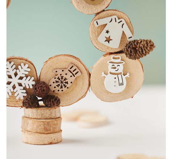 Pièces à disperser VBS « Assortiment flocons de neige »