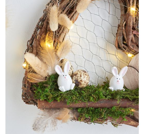 Plumes de poule, marron, 3 g