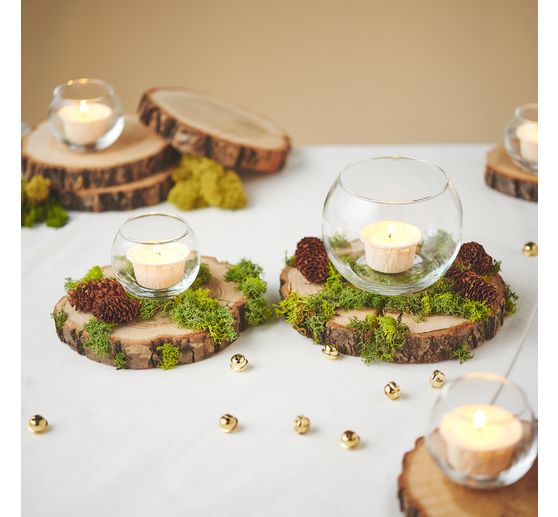 Verres &agrave; bougie &agrave; chauffe-plat VBS &laquo; Bowl &raquo;, &Oslash; 6,7 cm, 4 pi&egrave;ces