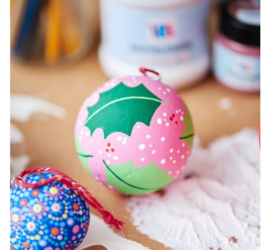 Set de boules en polystyr&egrave;ne VBS