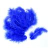 Plumes de marabout, env. 15 pièces Bleu