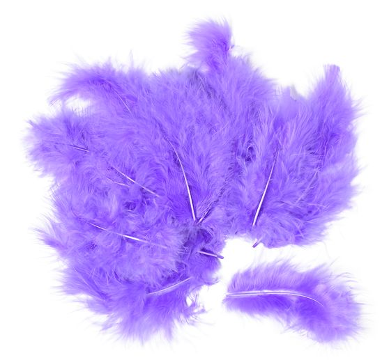Plumes de marabout, env. 15 pièces