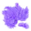 Plumes de marabout, env. 15 pièces Lilas