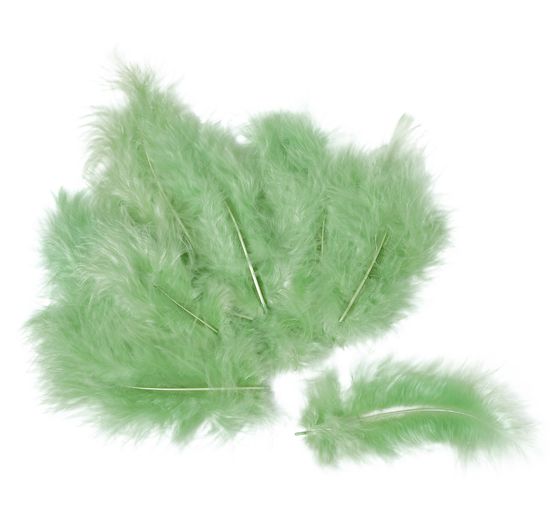 Plumes de marabout, env. 15 pièces
