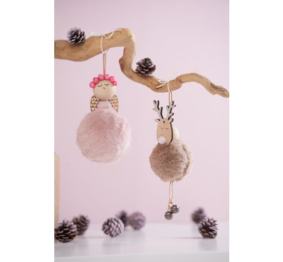 Perles en bois VBS « Ø 30 mm »