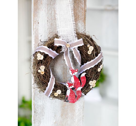 Couronne de brindilles VBS, Ø 25 cm