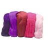 Assortiment de laine peignée Mérinos, super fine, 50 g Tons fuchsia