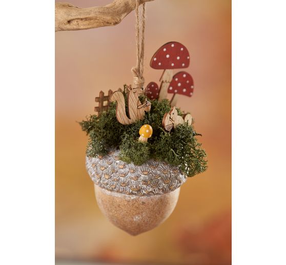 Mini-formes VBS « Ecureuils & champignons », set de 5