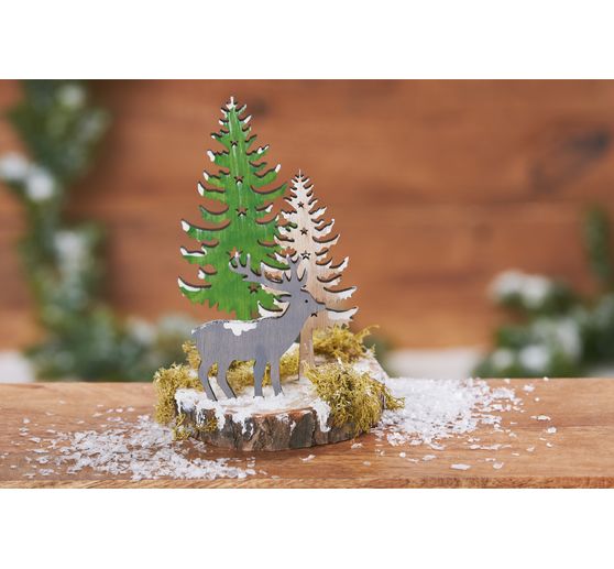 Tronçons de bois VBS « Rond »