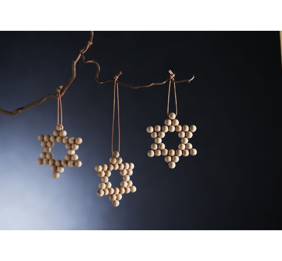 Perles en bois VBS
