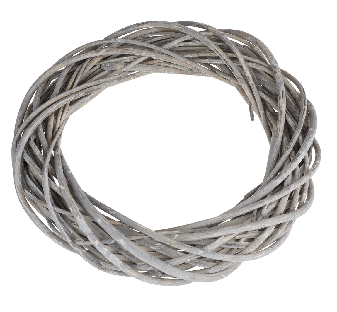 Couronne En Osier Naturel 15 Cm - Décoration Bohème Et Rustique Pour Table