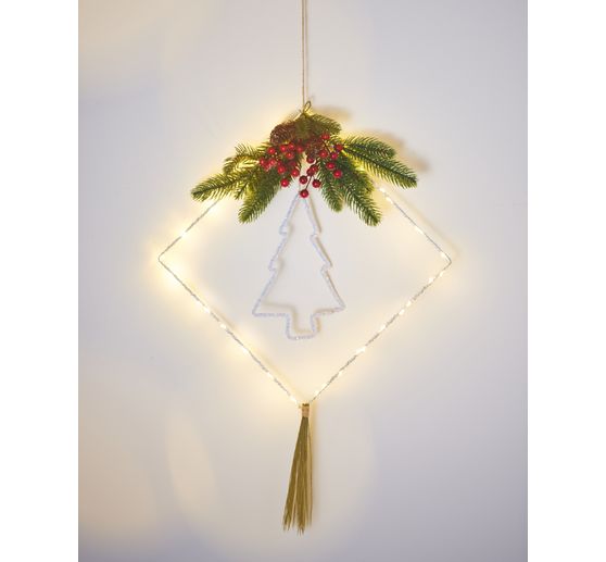 Branche de sapin avec baies et pommes de pin VBS, 4 pc.