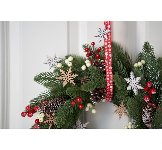 Branche de sapin avec baies et pommes de pin VBS, 4 pc.