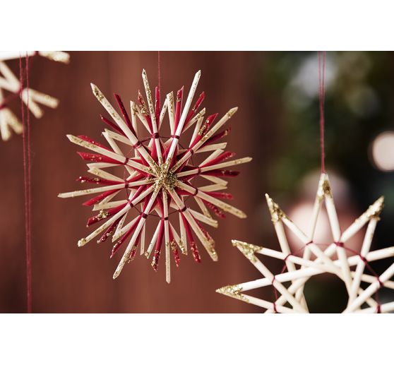 Set créatif « Etoiles en paille »