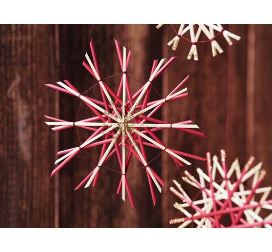 Set créatif « Etoiles en paille »