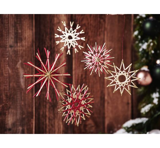 Set créatif « Etoiles en paille »