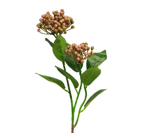 Branche d'hortensias « Budding », Mauve, env. L 55 cm, Mauve