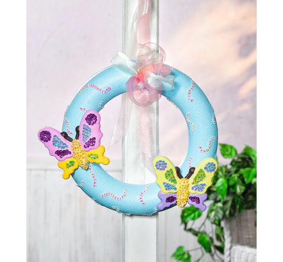 Forme en polystyrène VBS « Papillons », set de 2