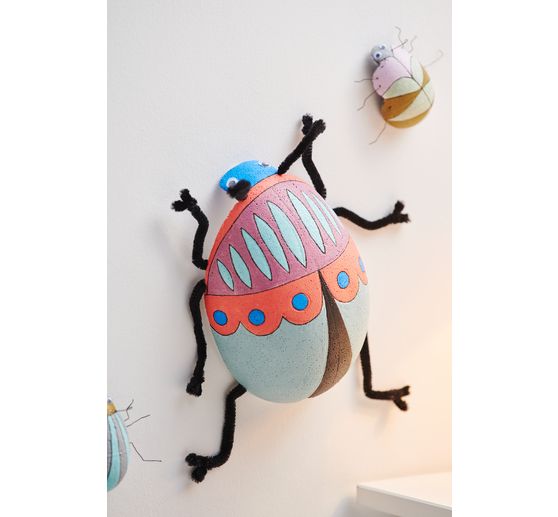 Styrofoam egg, 2 parts, 21 cm
