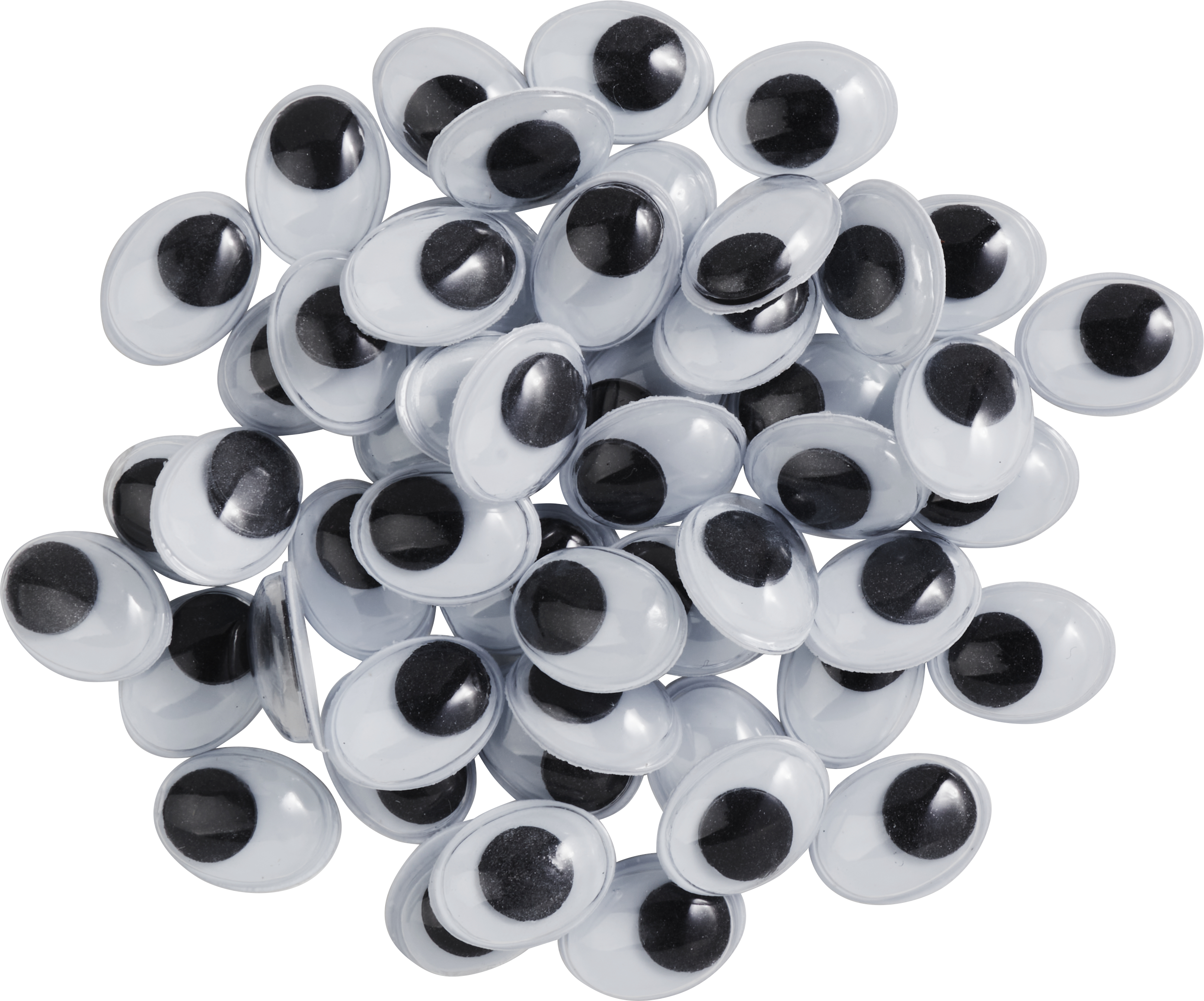 Lot De 1 800 Yeux Mobiles Mobiles En Plastique Noir Et Blanc Auto-adhésifs Pour Loisirs Créatifs, Scrapbooking, Poupées, Marionnettes, Cartes D'invitation, 6 Mm, 8 Mm, 10 Mm