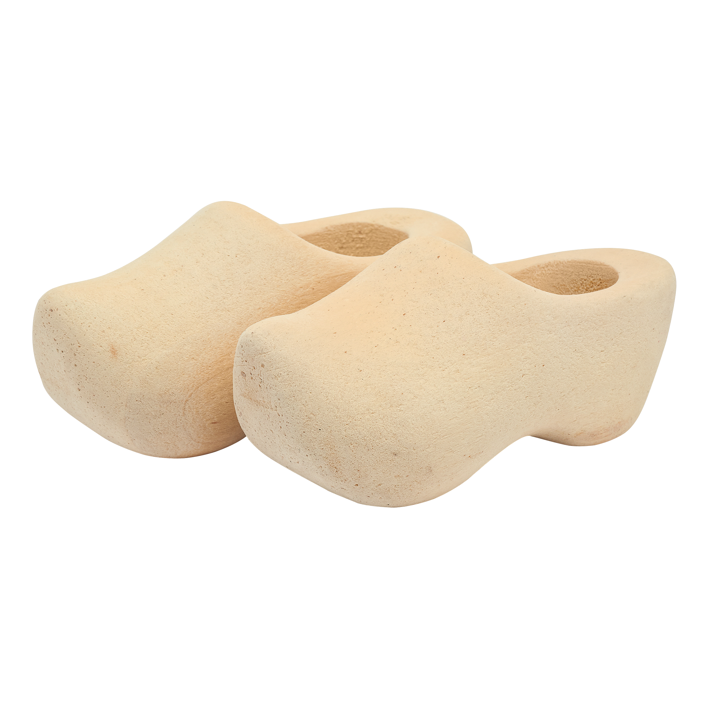 Paire De Petits Sabots En Bois Pour Poupée - Anciens (occasion)