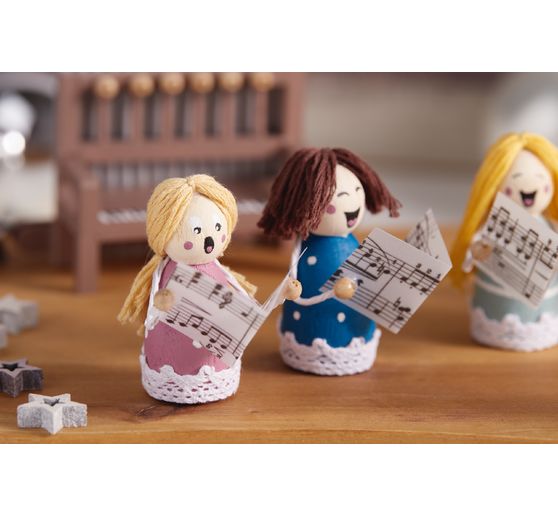 Figurines en bois « Quille »