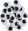 Yeux mobiles à coller VBS « Ovale », 20 mm, 20 pc.