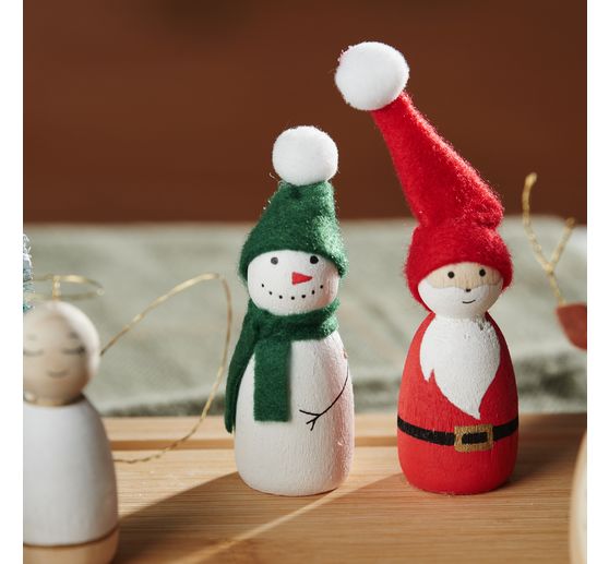 Figurines en bois « Quille »