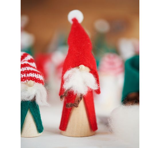 Figurines cônes en bois VBS