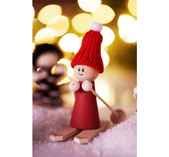 Figurines cônes en bois VBS