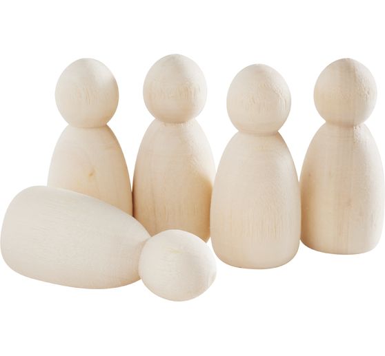 Figurines en bois « Quille »