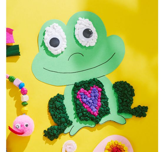 Assortiment de papier crépon VBS
