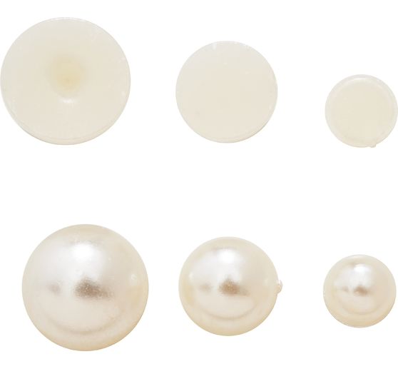 Demi-perles, 130 pc., Nacre