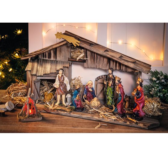 VBS Christmas crib / Decoration house