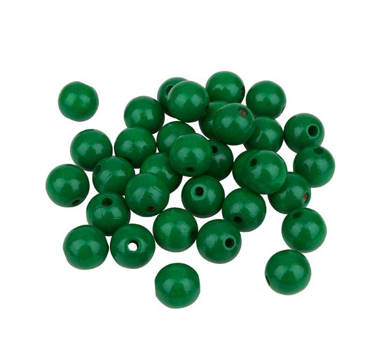 Perles en bois, Ø 12 mm, 30 pc.