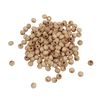 Perles en bois, Ø 4 mm, env. 165 pièces Naturel