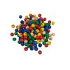 Perles en bois, Ø 4 mm, env. 165 pièces Multicolore