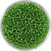 Rocailles Miyuki silverlined peridot