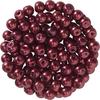 Perles en verre cirées, 100 pc., Ø 4 mm